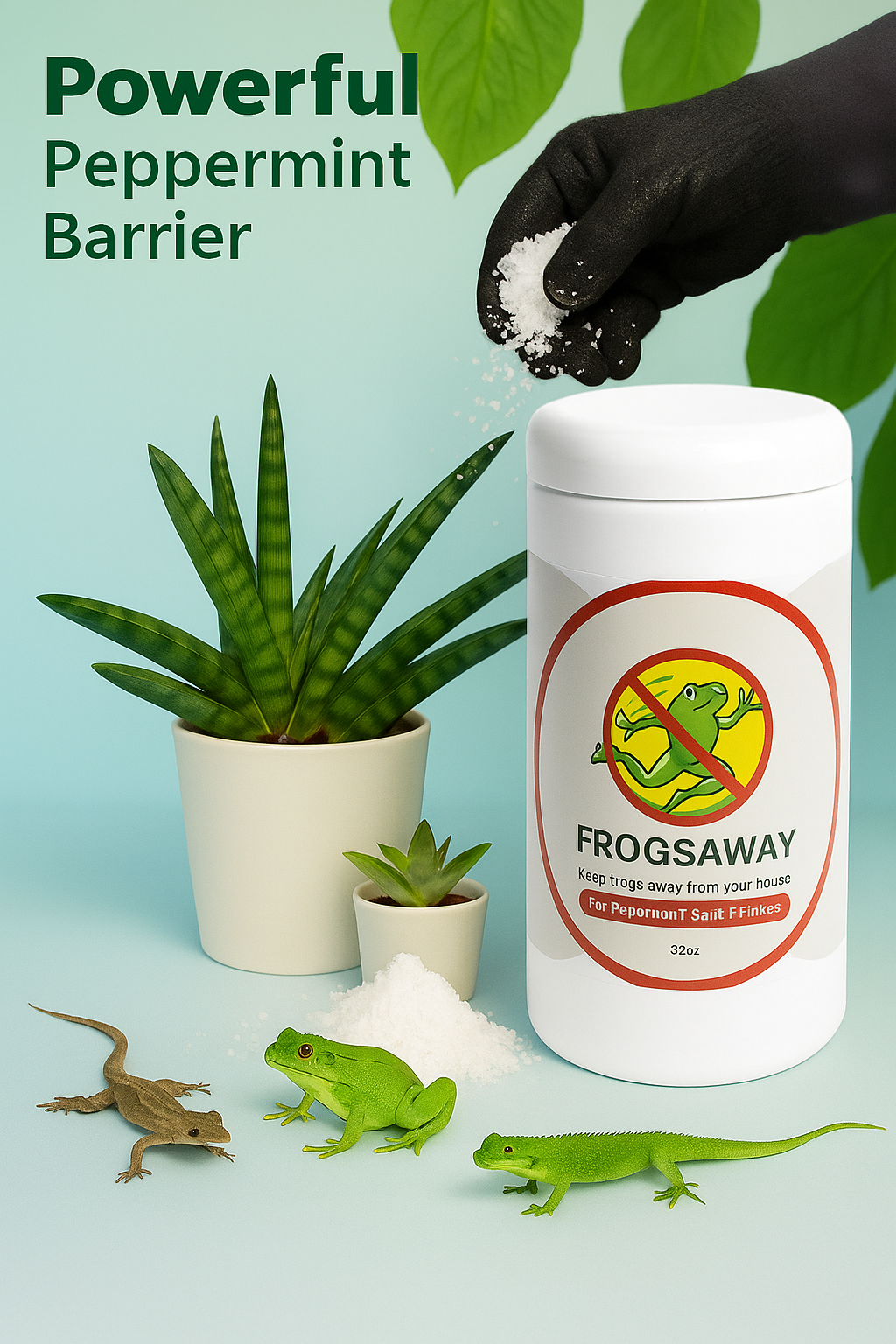 Frogsaway frog repellent
